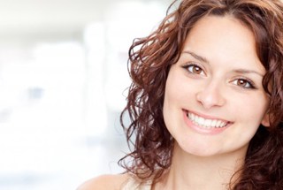 woman smiling happy beautiful smile